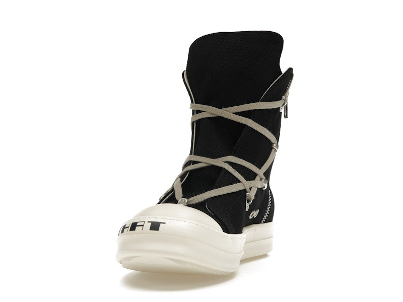Rick Owens DRKSHDW Hexa High Black Milk