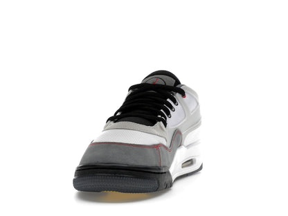 Jordan 4 RM Premium White Black Smoke Grey Fire Red