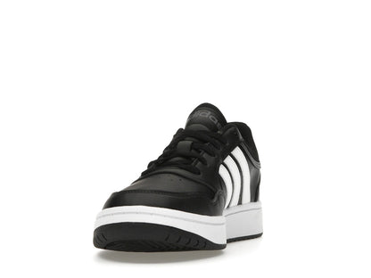 adidas Hoops 3.0 Low Black White Stripes