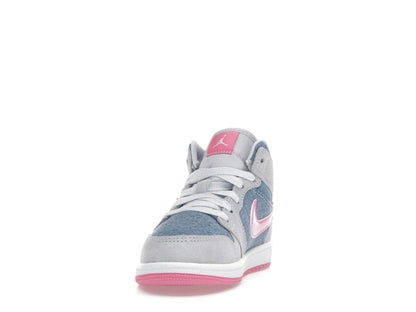 Jordan 1 Mid SE Denim Sequin (PS)