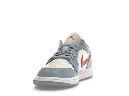 Jordan 1 Low Blue Whisper Dune Red (Women's)