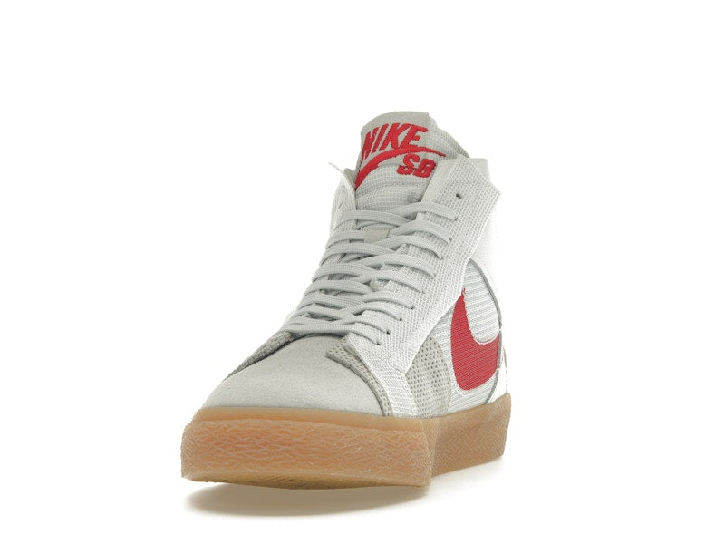 Nike SB Zoom Blazer Mid Premium Deconstructed White University Red Gum