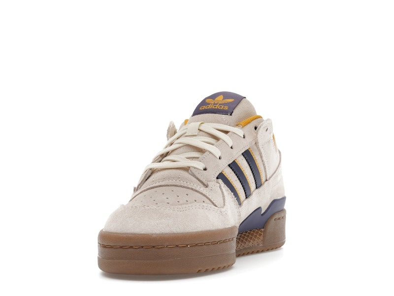 adidas Forum Low CL White Preloved Violet Yellow
