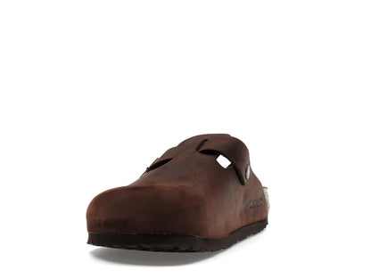 Birkenstock Boston Soft Footbed Oiled Leather Habana Brown