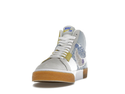 Nike SB Zoom Blazer Mid Premium Floral Paisley Boarder Blue