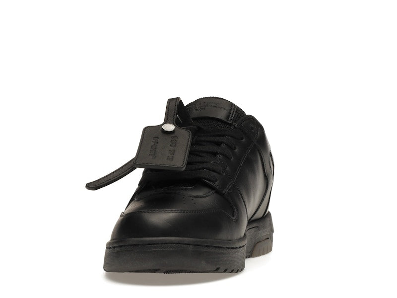 OFF-WHITE OOO Low Tops "For Walking" Black White