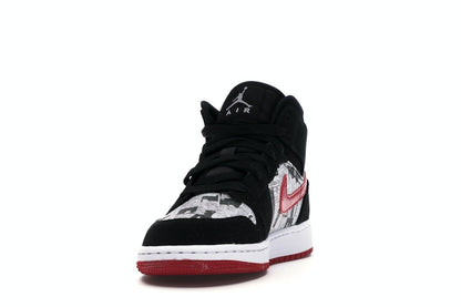 Jordan 1 Mid Newspaper Air Times (GS)