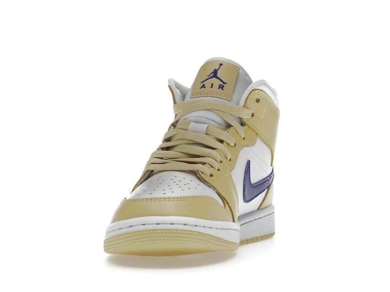 Jordan 1 Mid Lemon Wash Lapis (Women's)