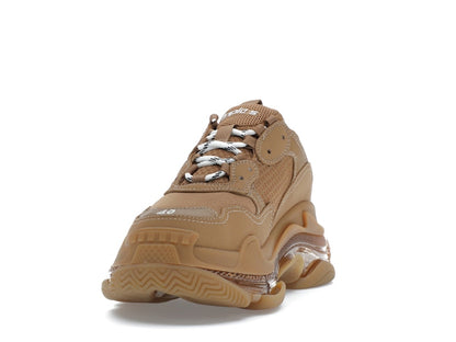 Balenciaga Triple S Clear Sole Light Camel (Women's)