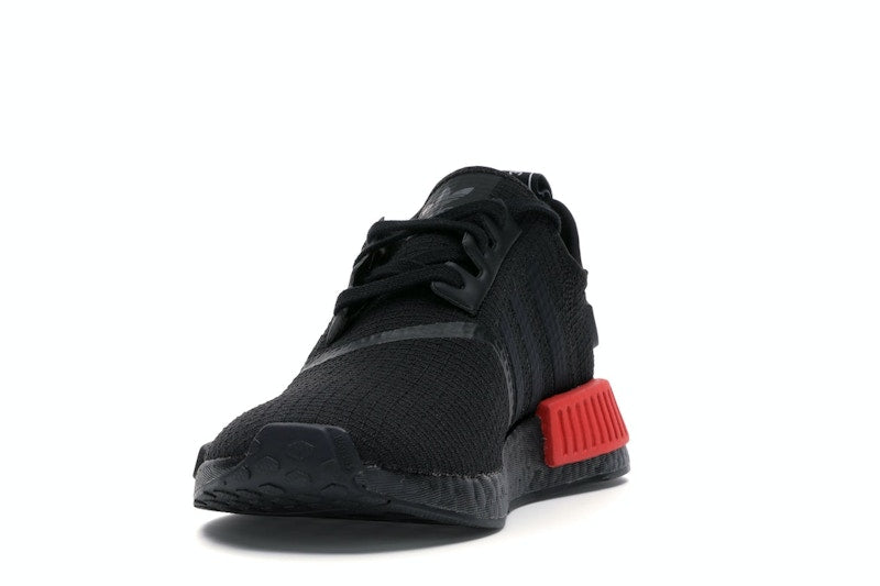 adidas NMD R1 Core Black Lush Red