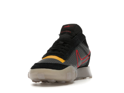 Nike Waffle Racer 2X Black Solar Flare University Red (Women's)