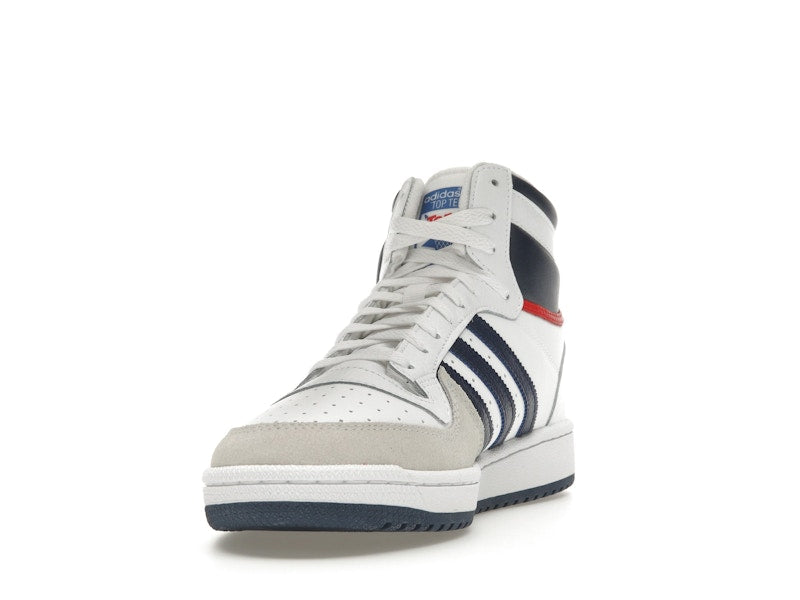 adidas Top Ten Hi White Navy Red