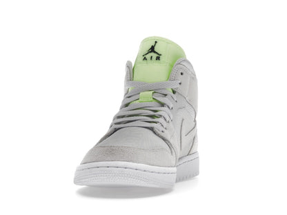 Jordan 1 Mid Vast Grey Ghost Green (Women's)