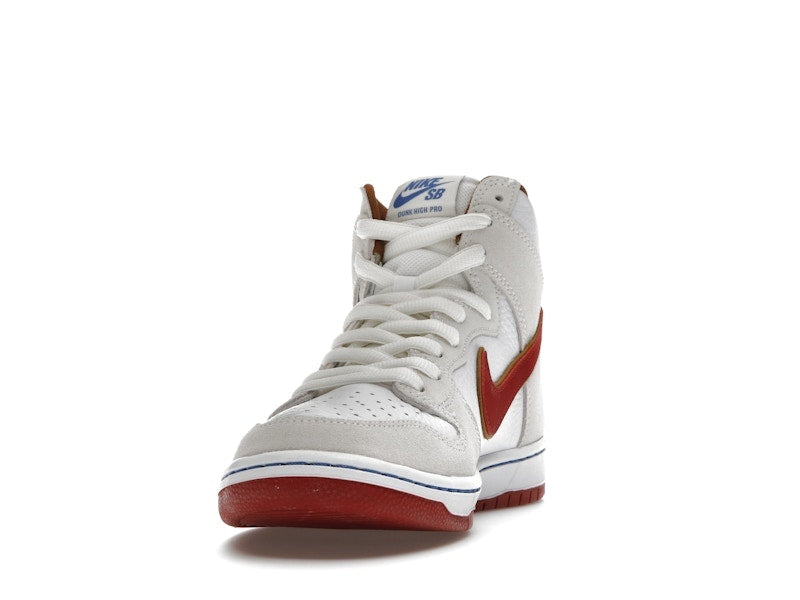 Nike SB Dunk High Sail Bright Crimson