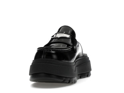 Jordan Mule Black Metallic Silver (Women's)