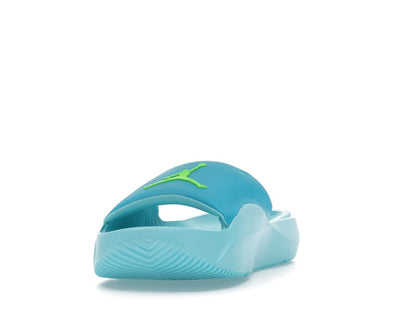 Jordan Franchise Slide Chlorine Blue Copa Electric Green