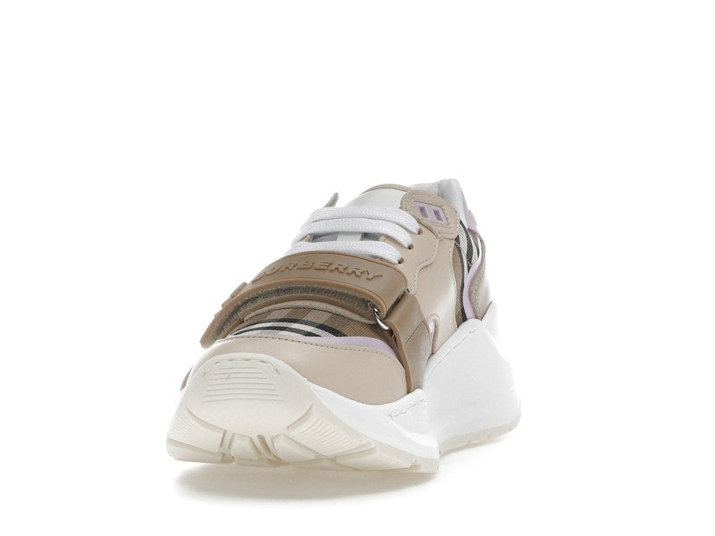 Burberry Ramsey Vintage Check Sneaker Beige Taupe Brown (Women's)