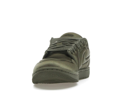 Jordan 1 Low Method of Make Satin Medium Olive (Women's)