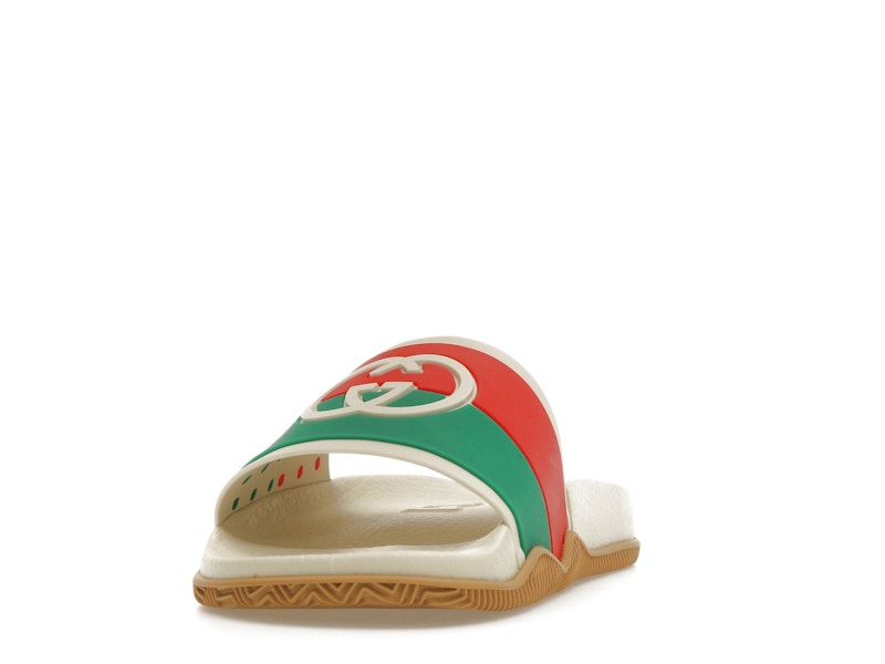Gucci Slides Interlocking G Orange (Women's)