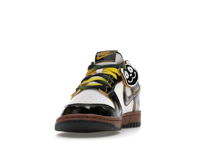 Nike Dunk Low SE Panda-Monium White Black Fauna Brown (GS)