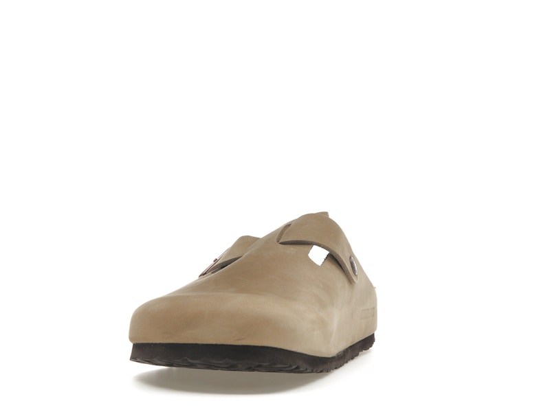 Birkenstock Boston Oiled Leather Tobacco Brown