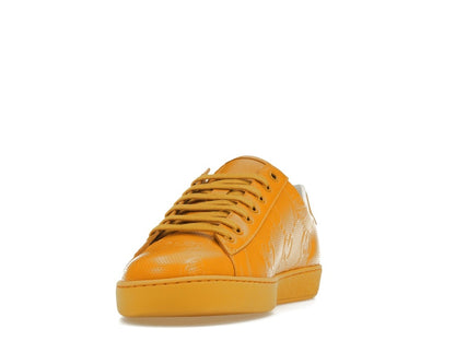 Gucci Ace GG Embossed Yellow