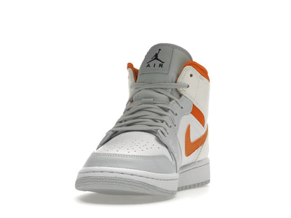 Jordan 1 Mid Starfish Pure Platinum