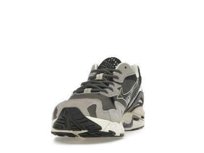 Mizuno Wave Rider 10 Dark Grey Lime Yellow