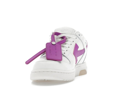 OFF-WHITE Out Of Office OOO Low Tops White Purple (Women's)