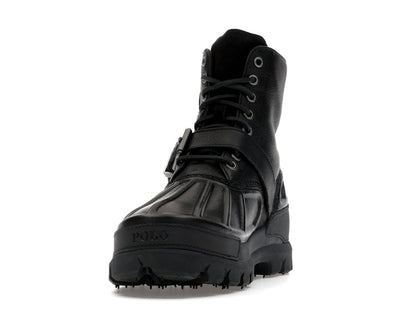 Polo Ralph Lauren Oslo High Oiled Leather Boot Black