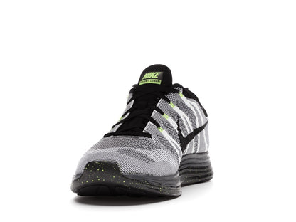 Nike Flyknit Lunar1+ White Black Volt