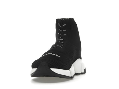 Balenciaga Speed 2.0 Lace Up Black White