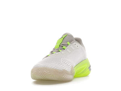 adidas Barricade 13 Clay Cloud White Iron Metallic Lucid Lemon (Women's)
