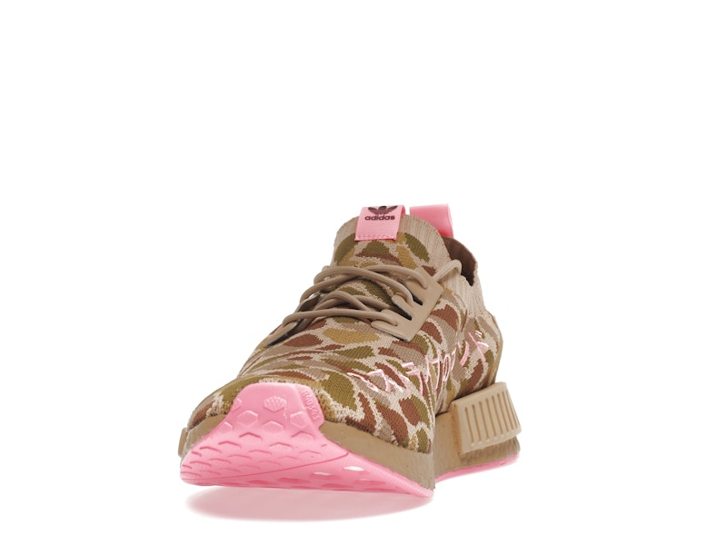adidas NMD R1 Primeknit Duck Camo Pink