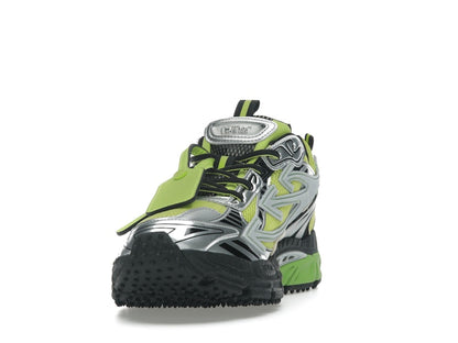 OFF-WHITE Be Right Back Silver Green Fluo