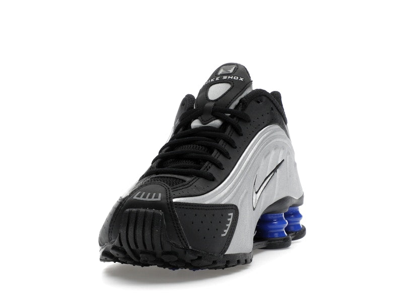 Nike Shox R4 Metallic Silver Black Racer Blue (Women's)