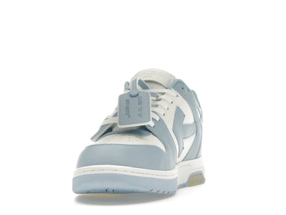 Off-White Out Of Office Calf Leather White Baby Blue