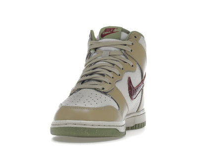 Nike Dunk High Tumbled Tan White Brown (Women's)