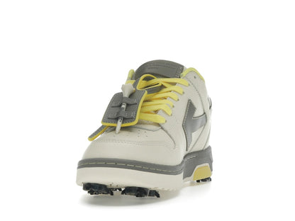 OFF-WHITE Out Of Office OOO Low Tops Golf Paris Hilinski Gray Yellow