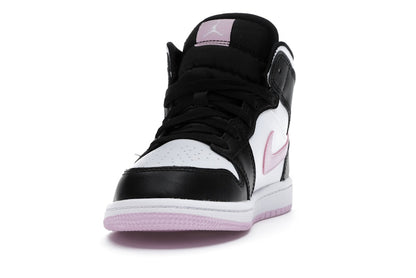 Jordan 1 Mid White Black Light Arctic Pink (PS)