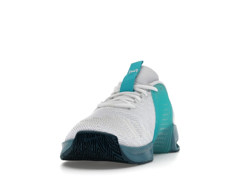 Nike Metcon 9 White Smokey Blue Midnight Turquoise Dusty Cactus