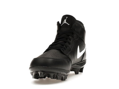 Jordan 1 Mid TD Cleat Black White
