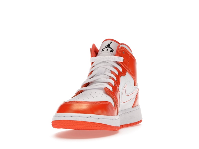 Jordan 1 Mid Metallic Orange (GS)