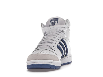 adidas Top Ten White Crew Blue