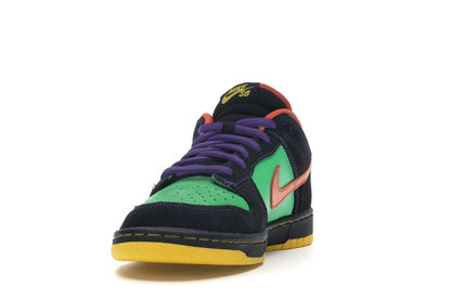 Nike SB Dunk Low Green Spark Hoop Orange