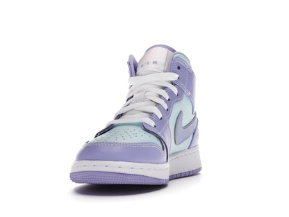 Jordan 1 Mid Purple Aqua (GS)