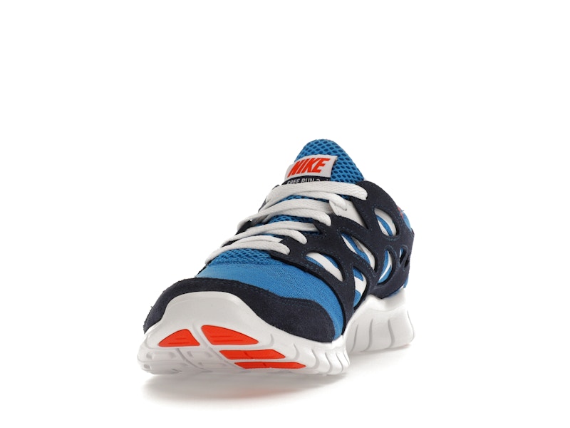 Nike Free Run 2 Light Photo Blue Orange