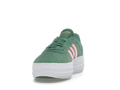 adidas VL Court Bold Preloved Green Pink Spark Ivory (Women's)