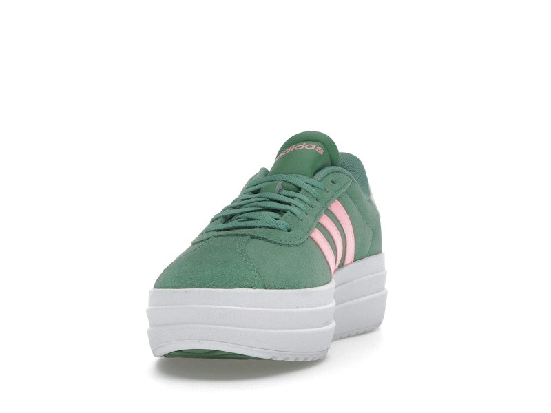 adidas VL Court Bold Preloved Green Pink Spark Ivory (Women's)