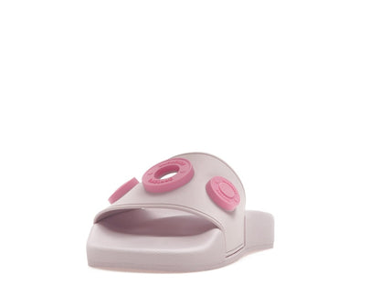 Burberry Logo Graphic Rubber Slide Pale Candy Pink (Women's)